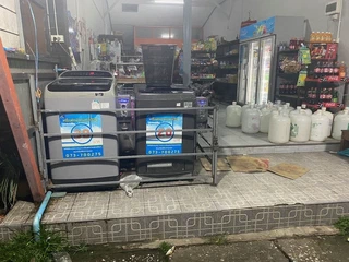 Coin-operated washing machines