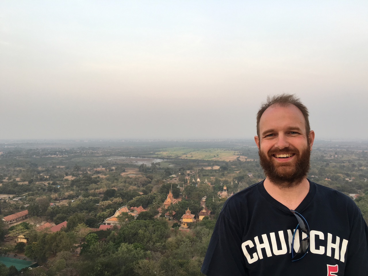 On top of Phnom Oudong